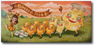 The Lemonade Parade
Nouar, 2009
32.5” x 14.5” The Lemonade Parade
Nouar, 2009
32.5” x 14.5”